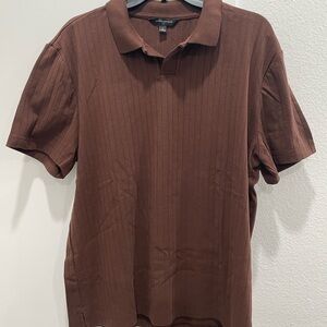 Banana Republic Rich Brown Polo Shirt